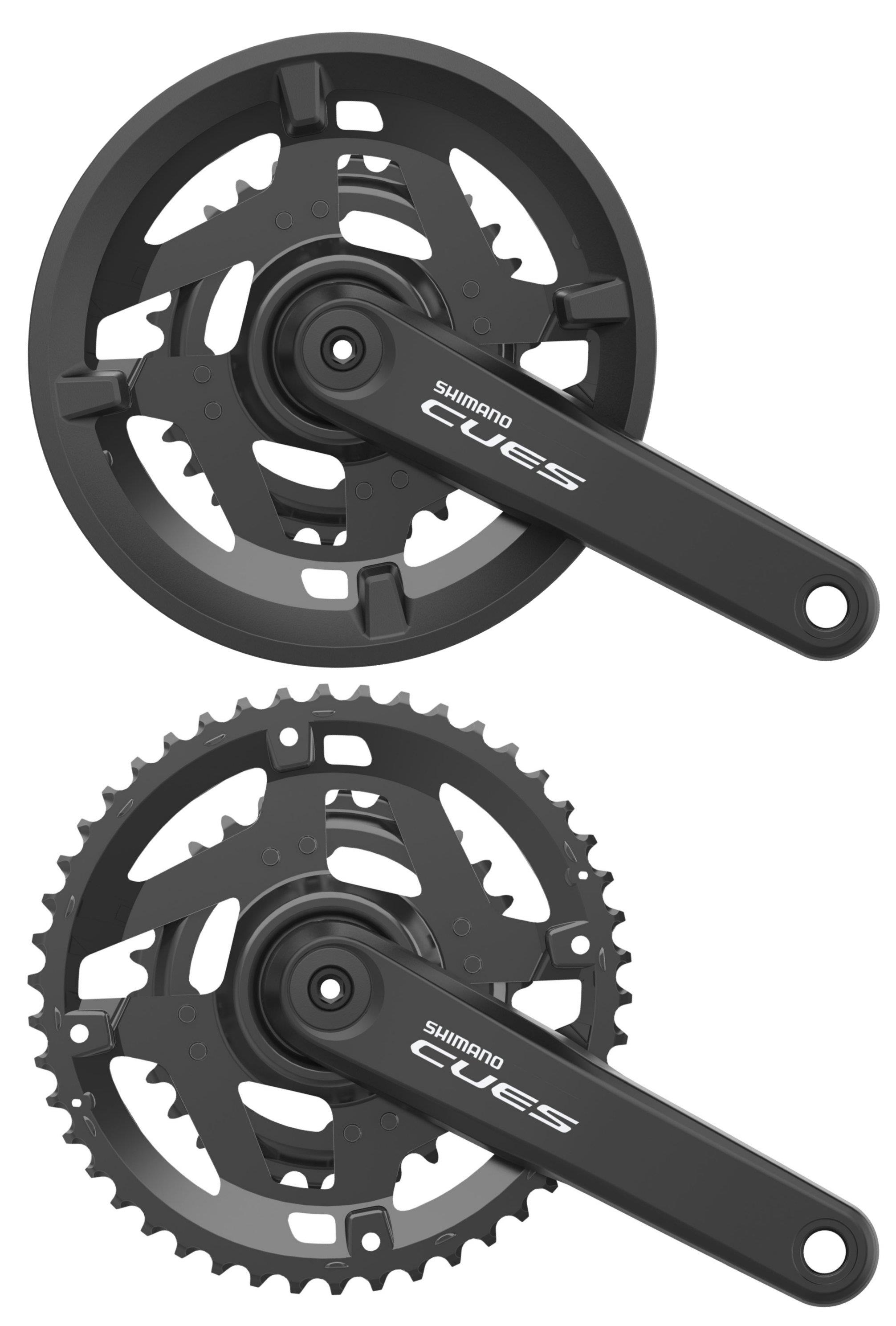 Shimano Kurbelsatz Cues U4000 FC-U4010 2x9/10-fach 2-Piece