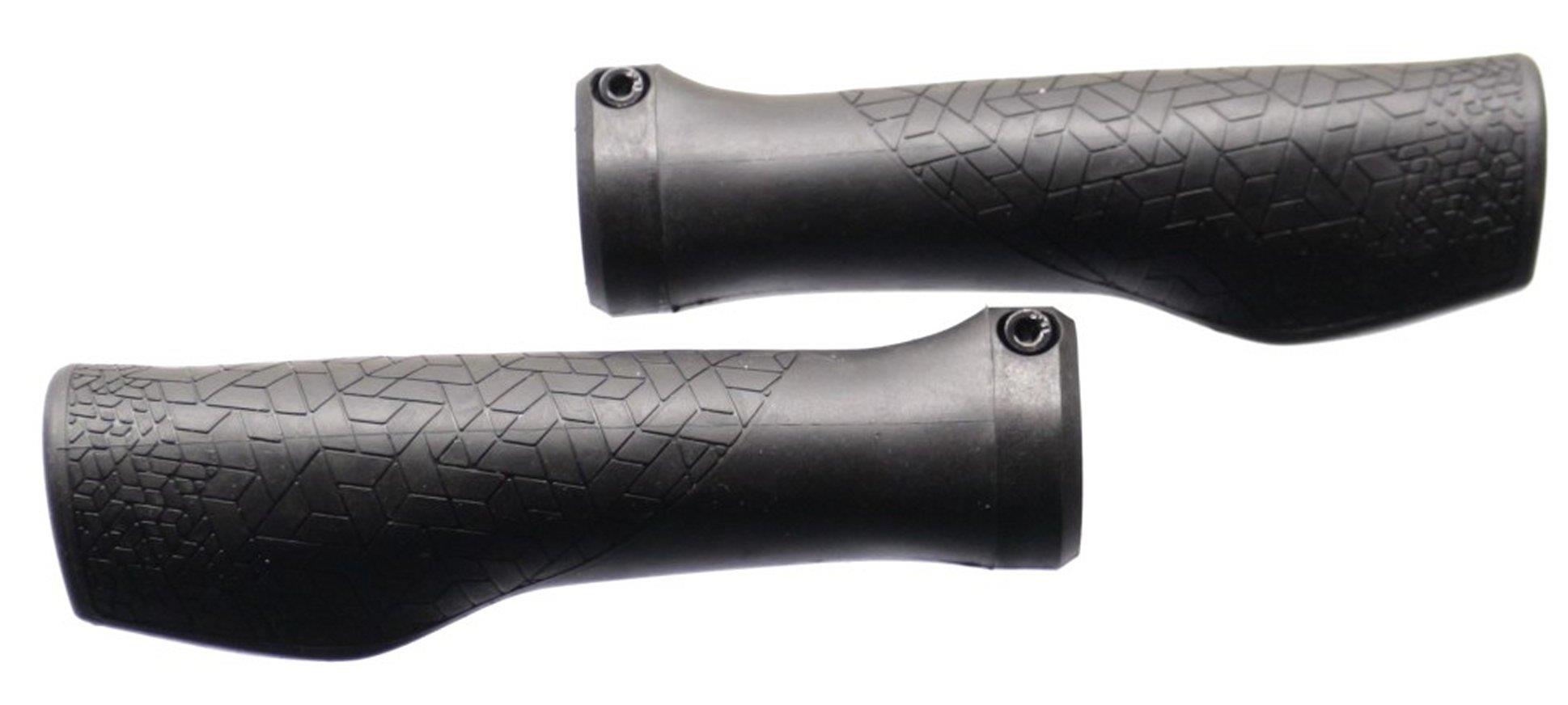 Velo Lenkergriffe VLG-1752-D2 Sportgrip mit Wabenmuster verschraubt Ergo schwarz