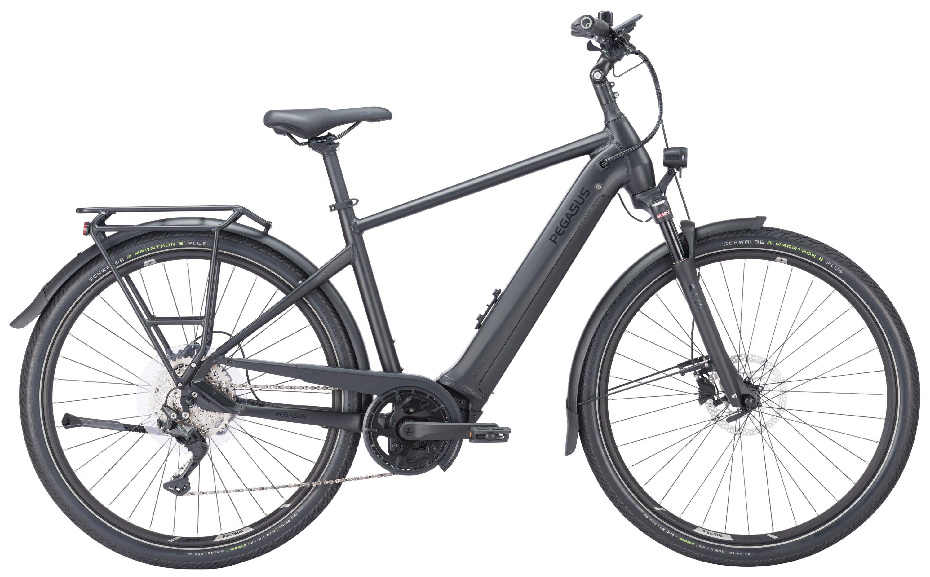 Pegasus Pedelec Premio-Evo-10 Lite 2023-2024 Herren-Diamant black-matt 55cm / Gr.L