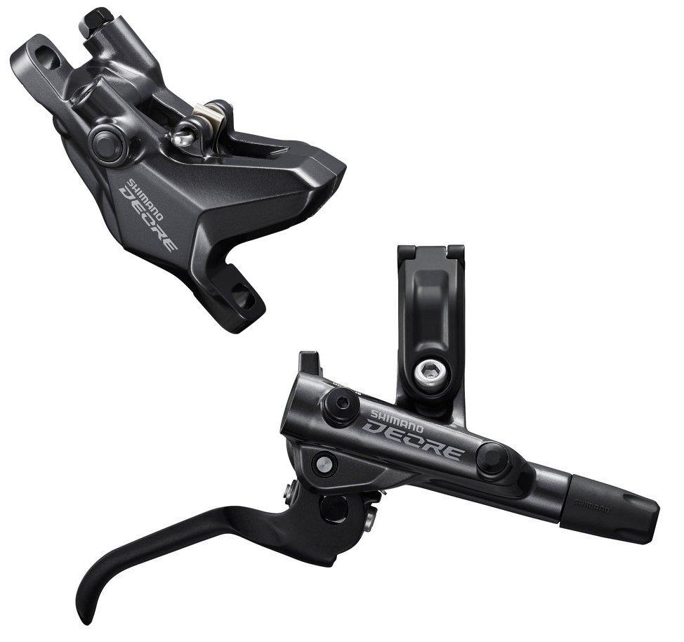 Shimano Scheibenbremse Deore BR-M6100 ab 2021 2-Kolben HR incl. normalem Bremshebel