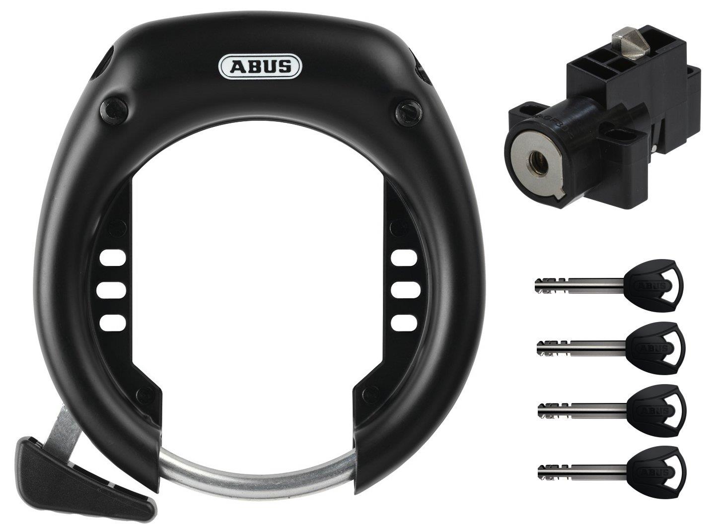 ABUS Rahmenschloss Pro Shield 5755-NR X-Plus gleichschliessend nach Muster für Ultracore f. breite Reifen