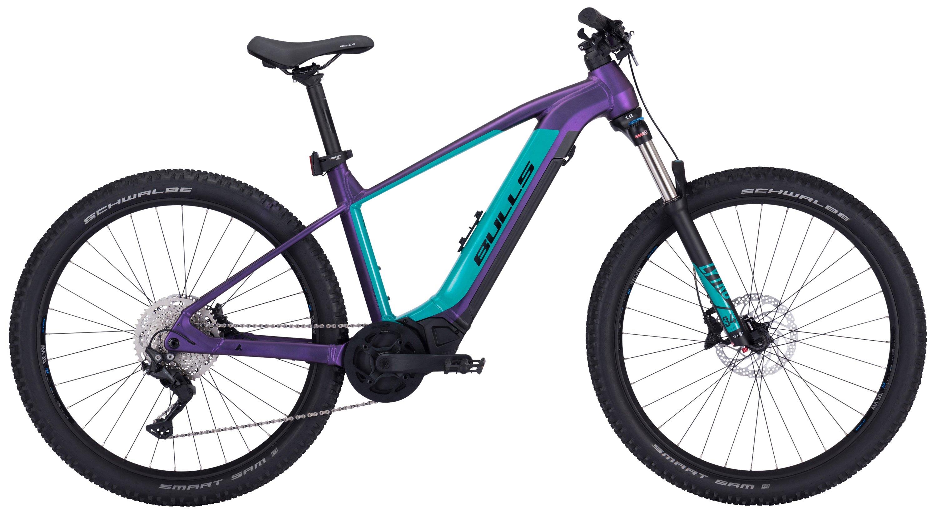 Bulls Pedelec E-Stream Eva-1 FIT 27½ Zoll 10-Gang 2022 aubergine-matt / emerald 41cm