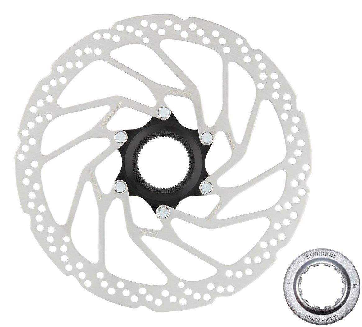 Shimano Bremsscheibe SM-RT30L 203mm mit Lock-Ring-Befestigung