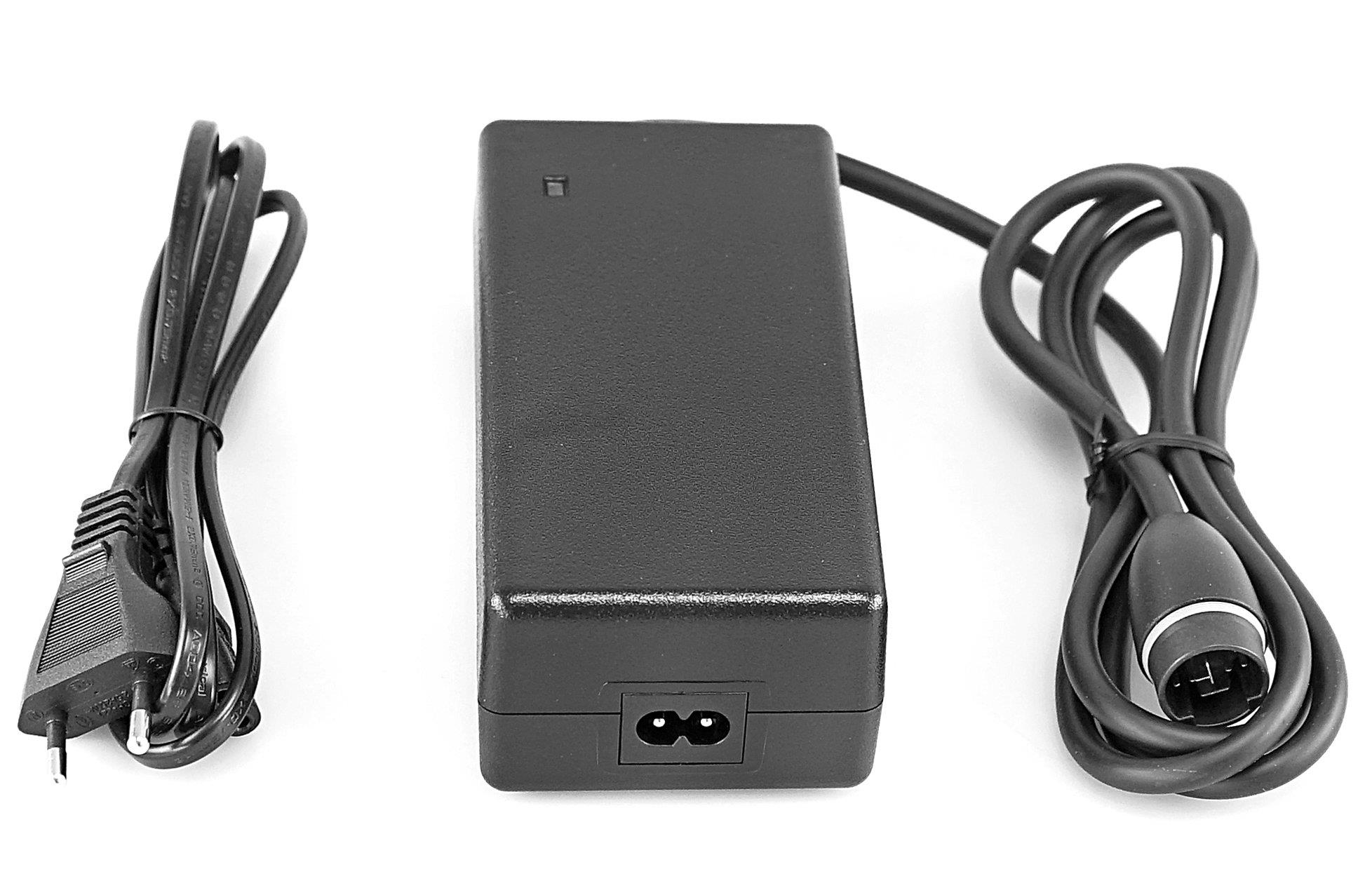 Ladegerät mit rundem Stecker für Trendpower / Simplo Akkus TP 36V / 2A