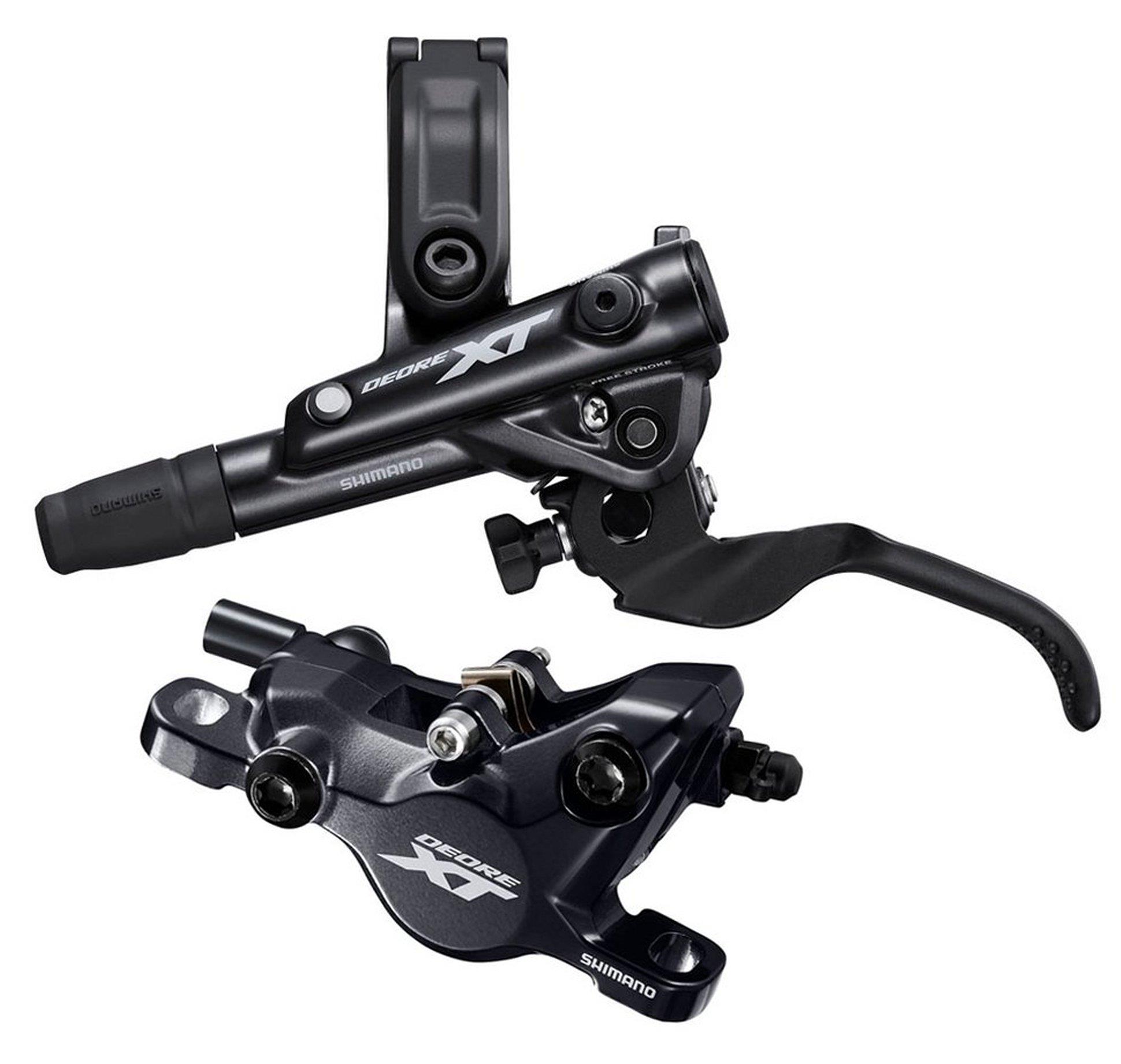 Shimano Scheibenbremse XT BR-M8100 2-Kolben ohne Kühlrippen VR incl. Bremsgriff BL-M8100
