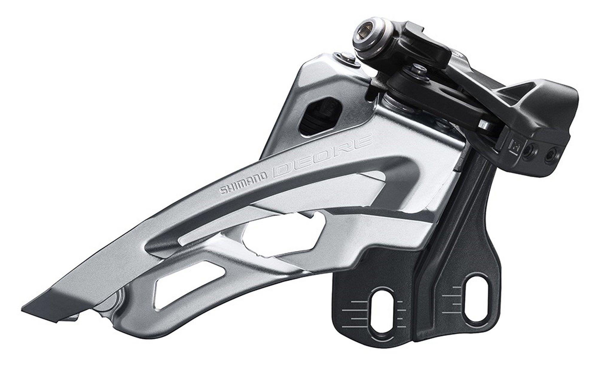 Shimano Umwerfer Deore FD-M6000-E ab 2018 10x3-fach Sideswing Direct-Mount Low Frontpull 66-69° schwarz Shimano Umwerfer Deore FD-M6000-E ab 2018 10x3-fach Sideswing Direct-Mount Low Frontpull 66-69° schwarz