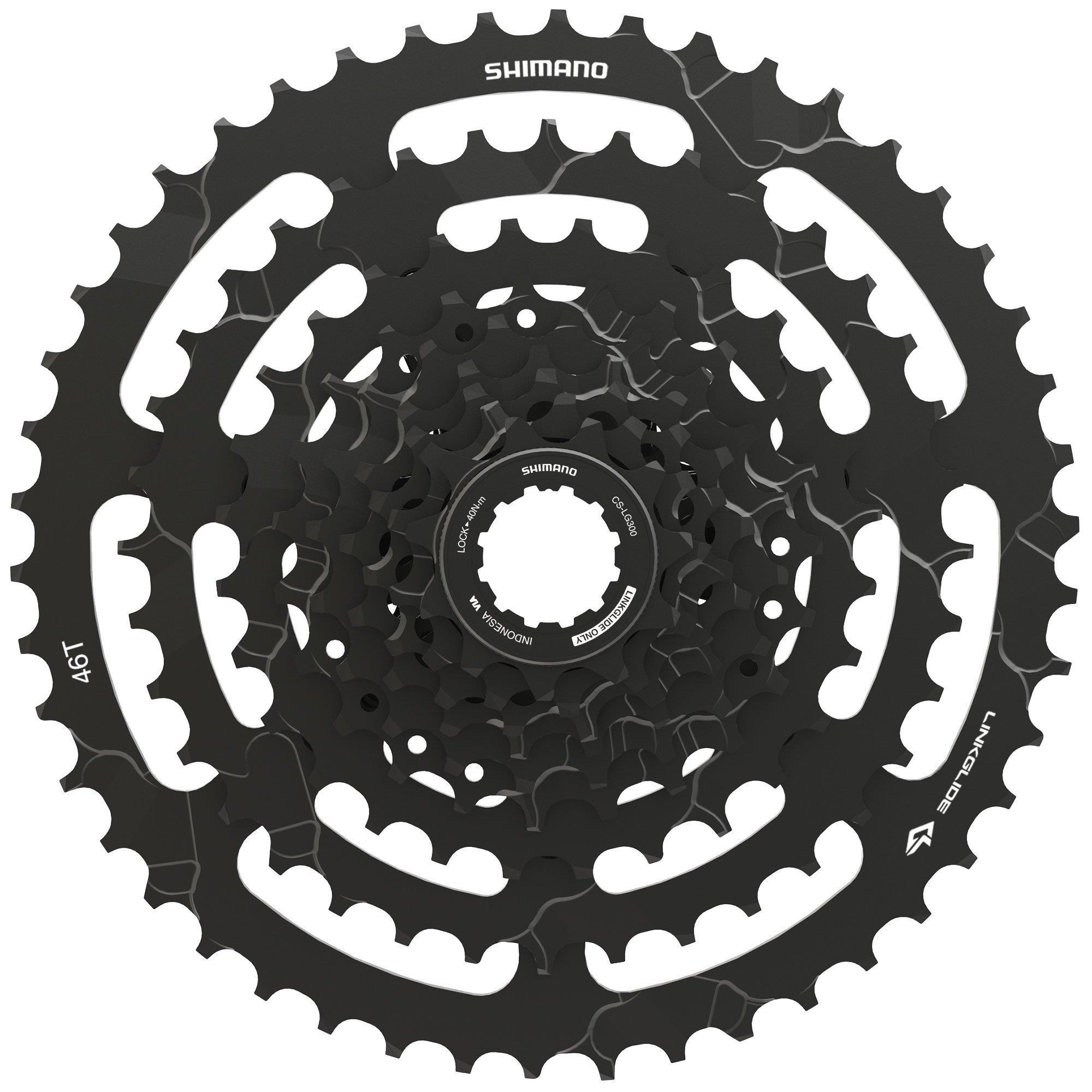 Shimano Kassette CS-LG300  9-fach Linkglide