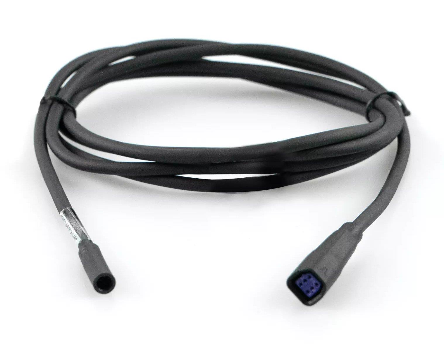 Biketec Lichtkabel FIT 2.0 für Pinion vorne mit Coaxial Stecker 1400mm