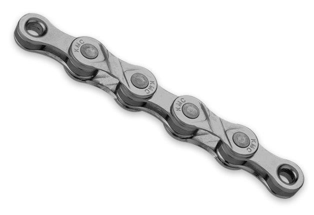 KMC Kette e8-EPT silber 8-fach verstärkt für E-Bike 122 Glieder