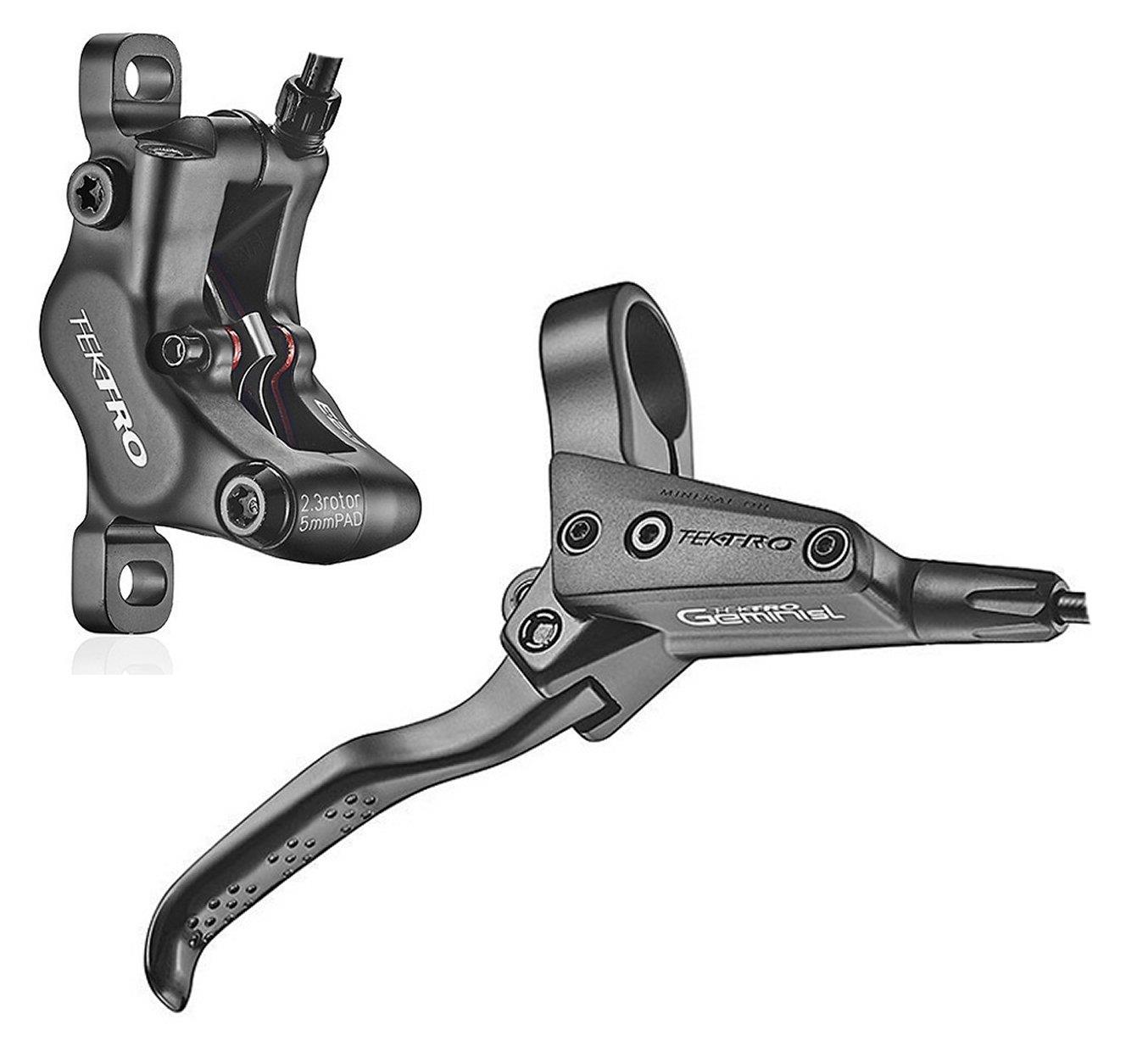 Tektro Scheibenbremse HD-M535 4-Kolben hydraulisch HR rechts Postmount schwarz