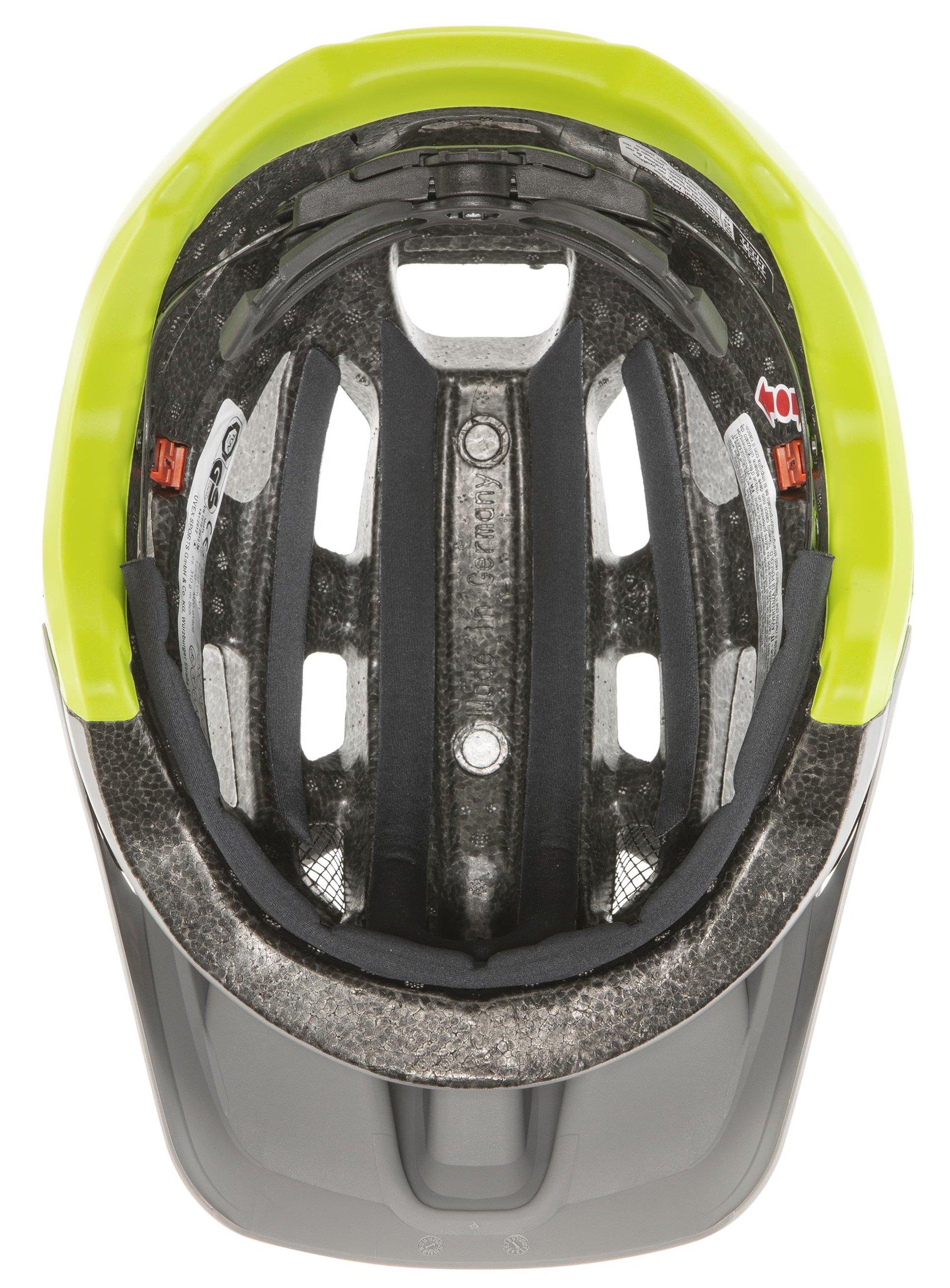 UVEX Helm Finale 2.0-ab 2025 rhino-matt / neon yellow 52-57cm