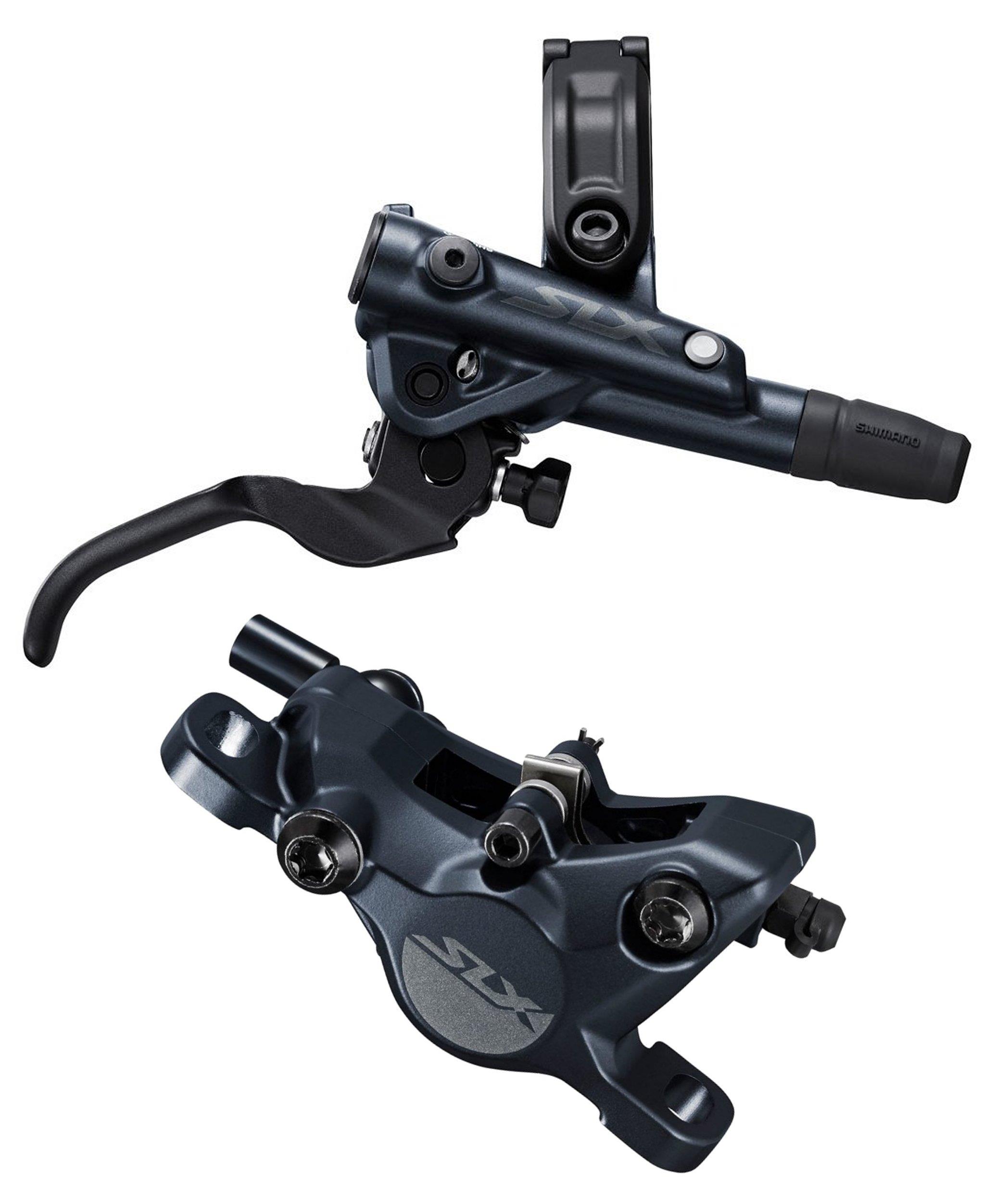 Shimano Scheibenbremse SLX BR-M7100 2-Kolben ohne Kühlrippen HR incl. Bremsgriff BL-M7100