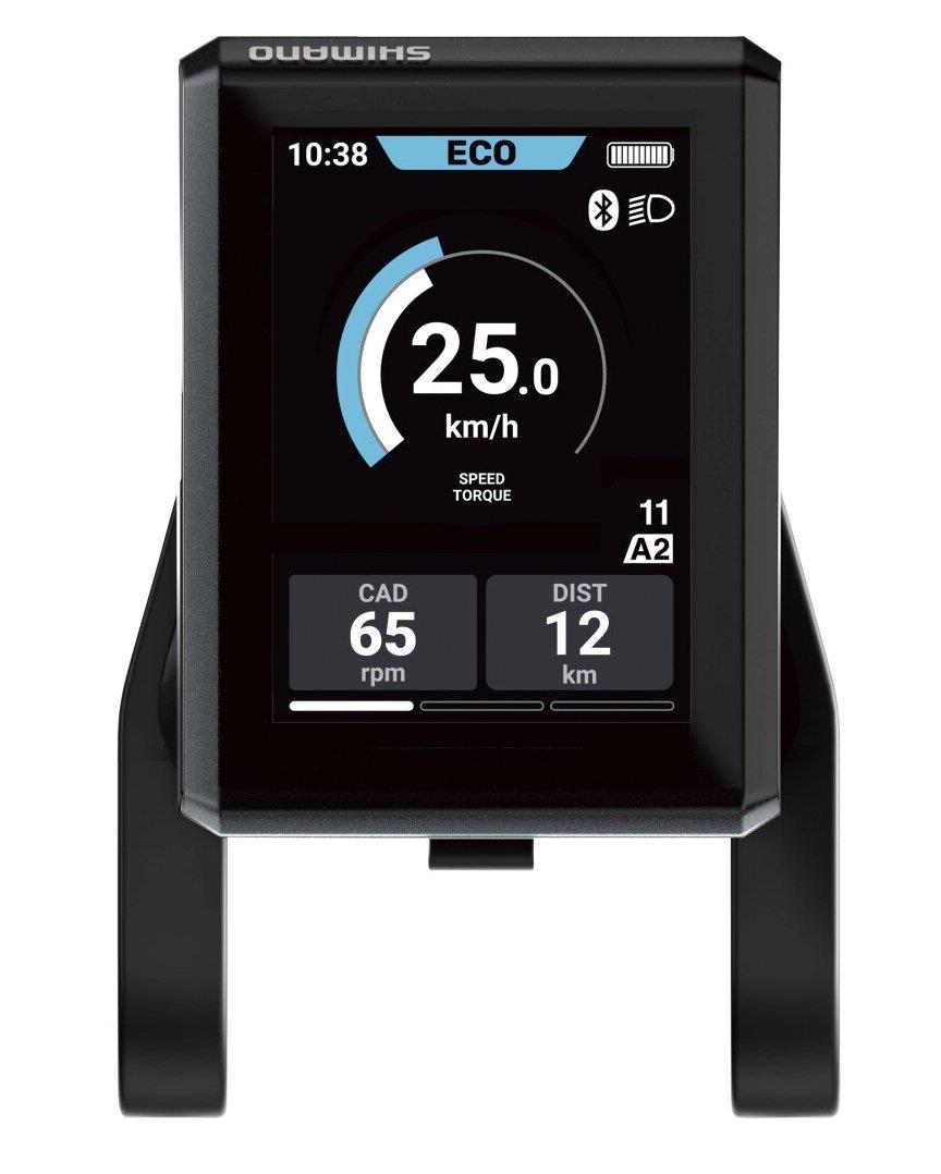 Shimano Bediendisplay Steps SC-E610D incl. Lenkerhalter für 31,8mm (SC-E610B)