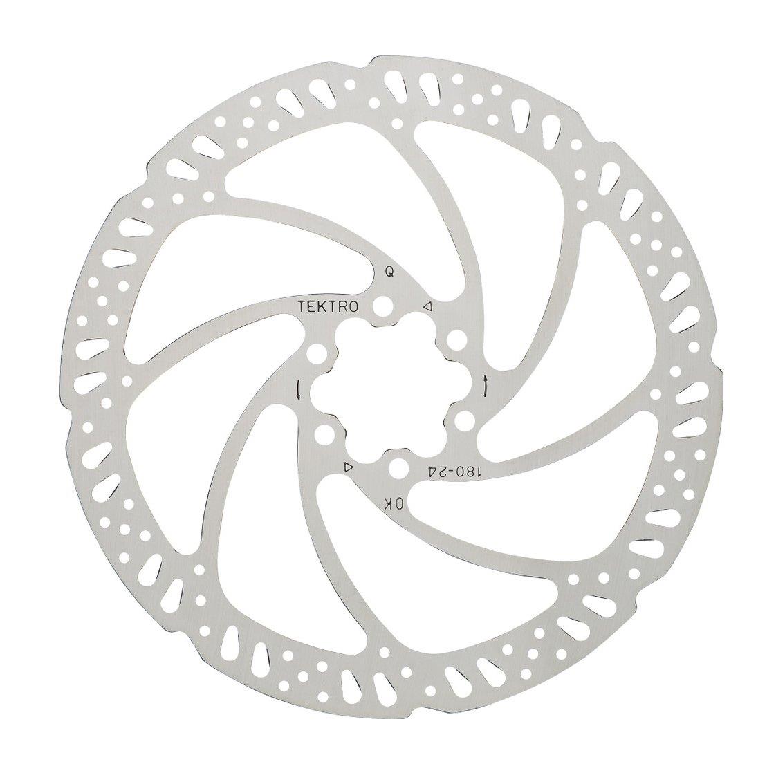 Tektro Bremsscheibe Wellendesign TR-24 180mm Niro 1,8mm Tektro Bremsscheibe Wellendesign TR-24 180mm Niro 1,8mm