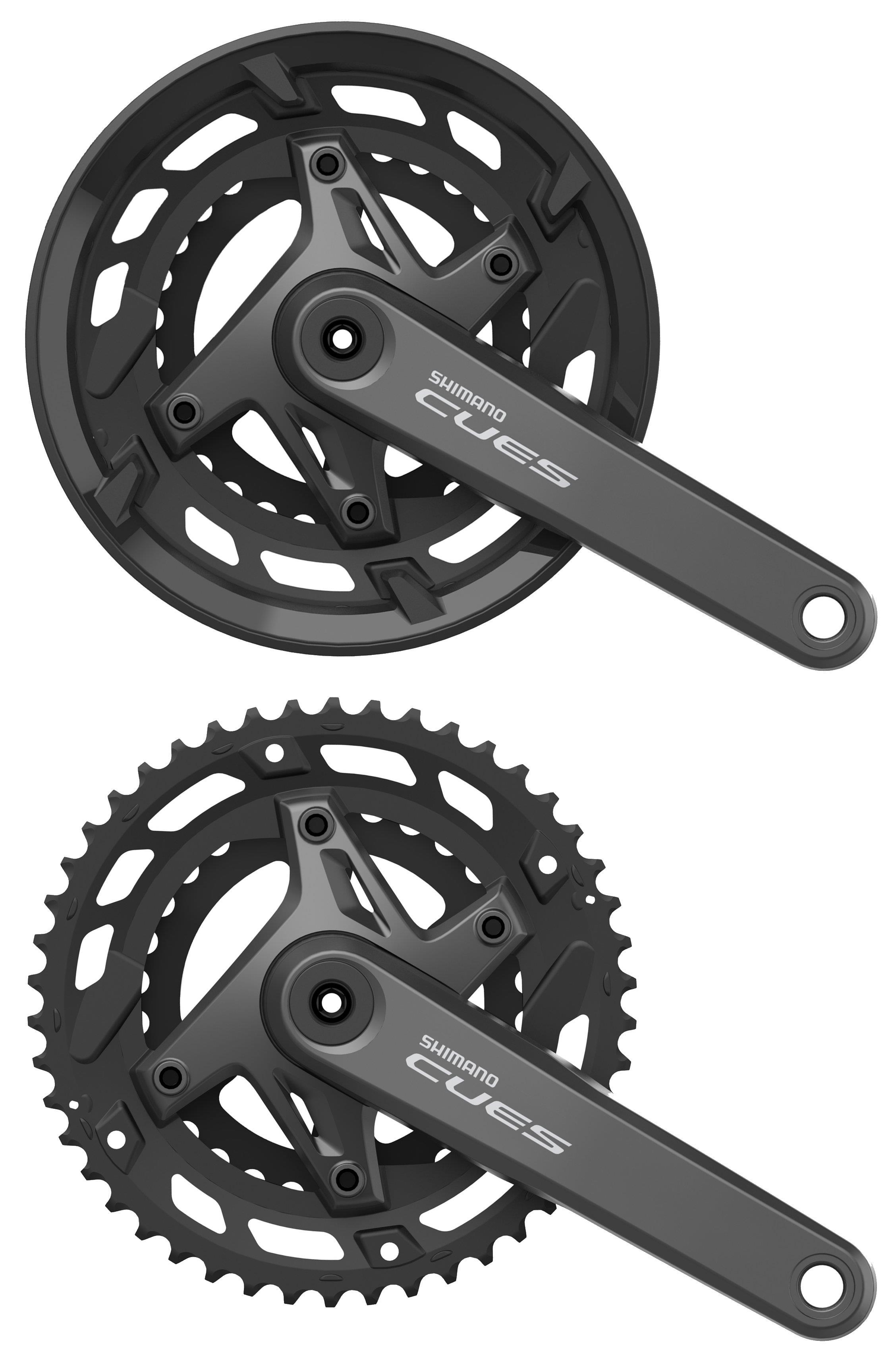 Shimano Kurbelsatz Cues U6000 FC-U6000 2x9/10-fach 2-Piece