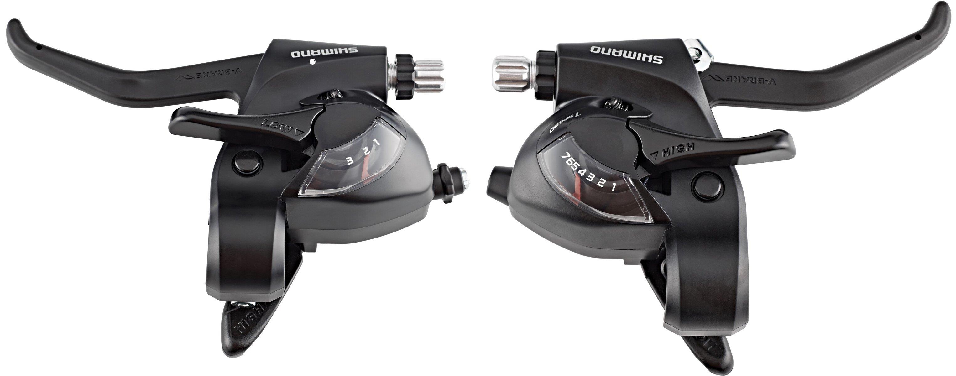 Shimano Brems-Schalthebel EZ-Fire ST-EF41 schwarz Satz 3/7-fach Shimano Brems-Schalthebel EZ-Fire ST-EF41 schwarz Satz 3/7-fach