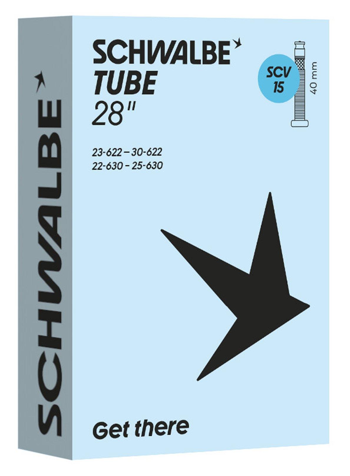 Schwalbe Schlauch 15 SCV: 18-30 / 622-630 mit 40mm Ventil