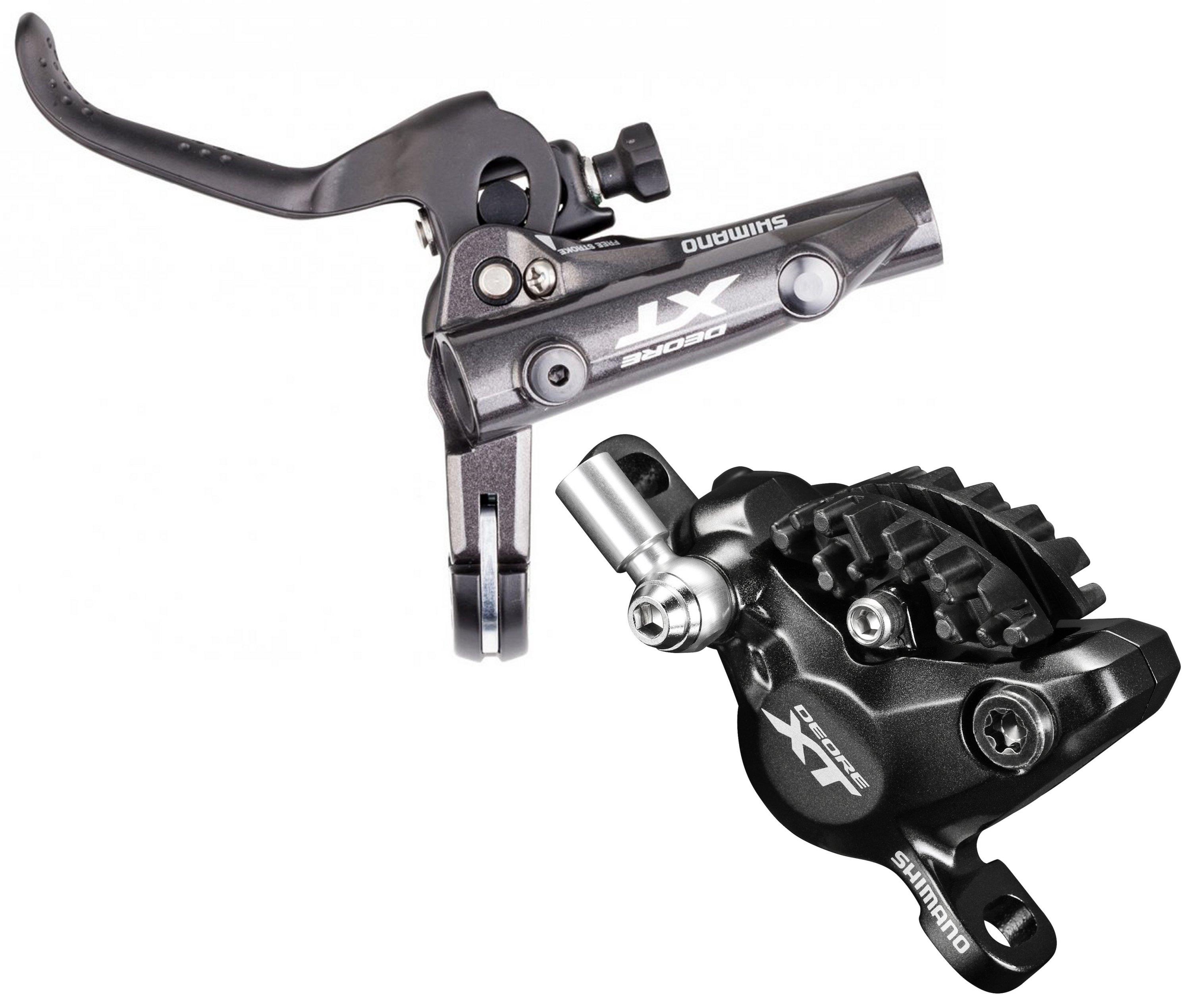 Shimano Scheibenbremse XT BR-M8000 mit Kühlrippen VR incl. Bremsgriff BL-M8000 ***