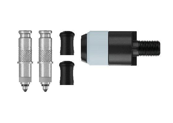 Schwalbe Ventil Click-Valve Conversion Set DV-SCV Ventile 2er-Set mit Pumpenadapter (AV)
