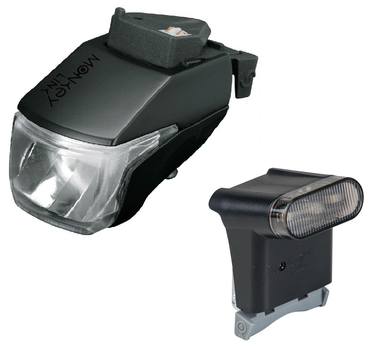 MonkeyLink ML-Light Connect 100 Lux Set für E-Bike mit Sport-Rücklicht MonkeyLink ML-Light Connect 100 Lux Set für E-Bike mit Sport-Rücklicht