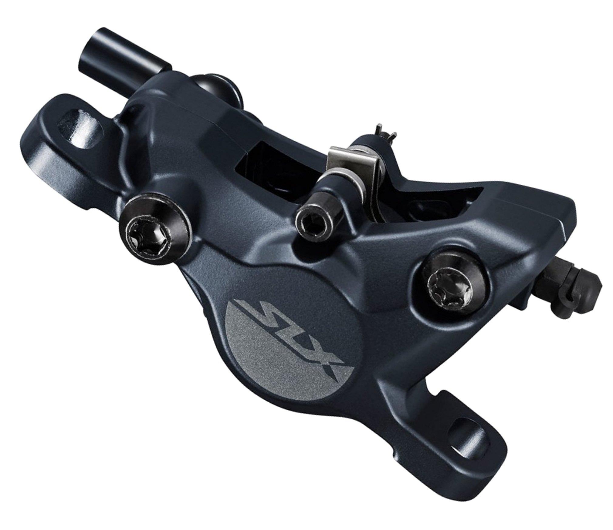 Shimano Bremssattel SLX BR-M7100 2-Kolben mit Resin Belägen ohne Kühlkörper