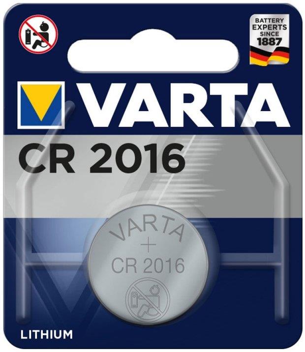 Varta Batterie CR2016 für z.B. Sigma Pulsuhr original