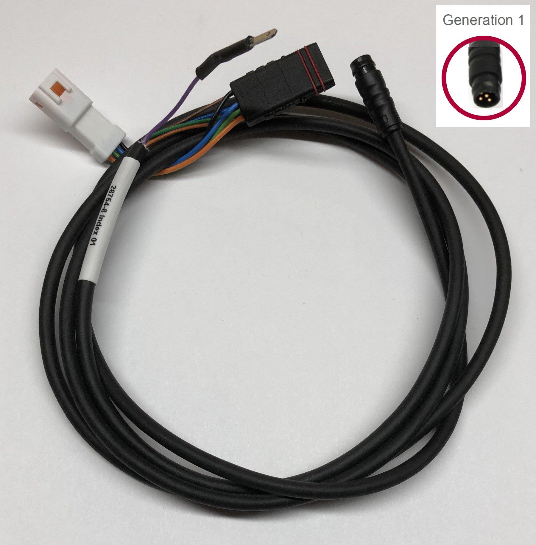 Brose / BMZ Displaykabel ab 2019 (mit externer Wake-Leitung) Bloks Gen.1 mit Connect-C Anschluss Länge: 1390mm Brose / BMZ Displaykabel ab 2019 (mit externer Wake-Leitung) Bloks Gen.1 mit Connect-C Anschluss Länge: 1390mm
