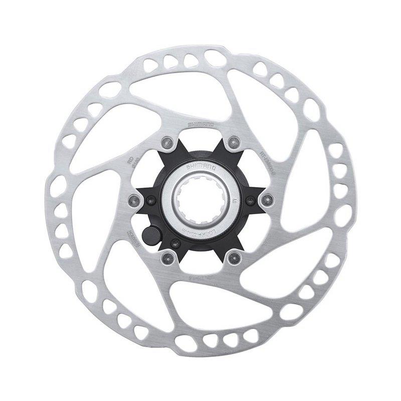 Shimano Bremsscheibe RT-EM600 160mm mit Lock-Ring-Befestigung für E-Bike