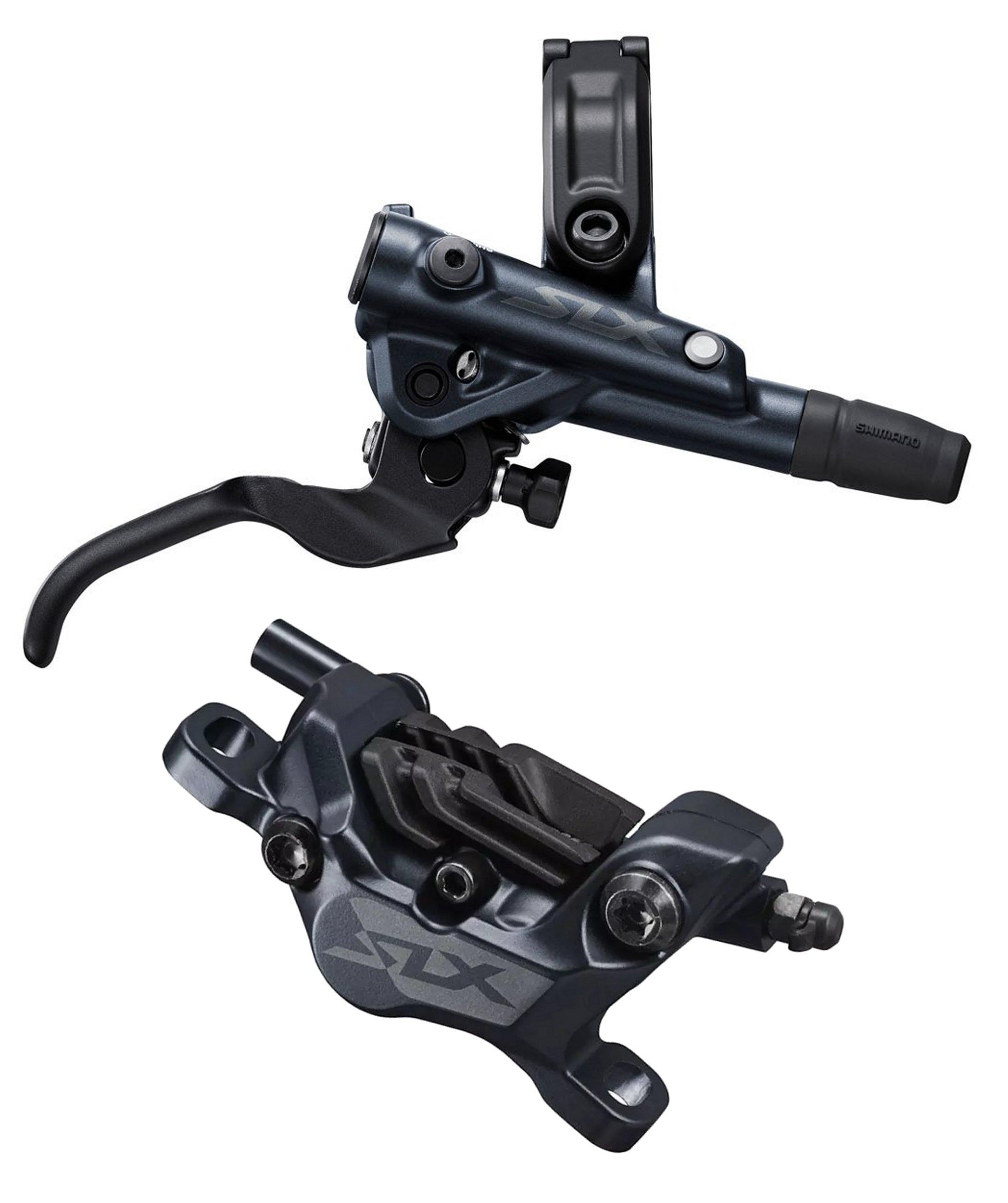 Shimano Scheibenbremse SLX BR-M7120 4-Kolben mit Kühlrippen HR incl. Bremsgriff BL-M7100