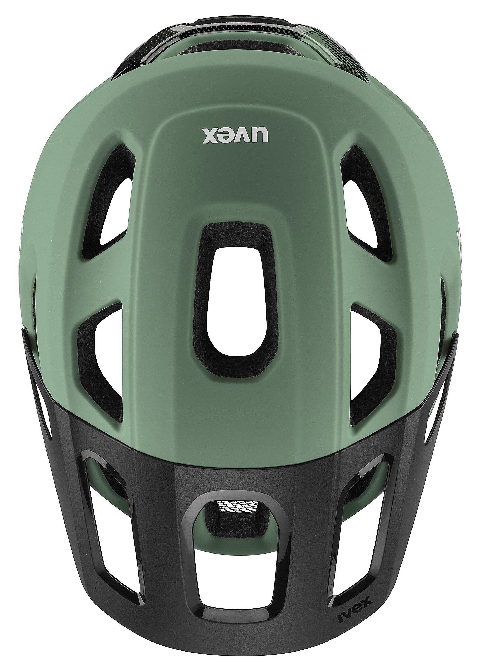 UVEX Helm React-Mips moss-green / black matt 59-61cm