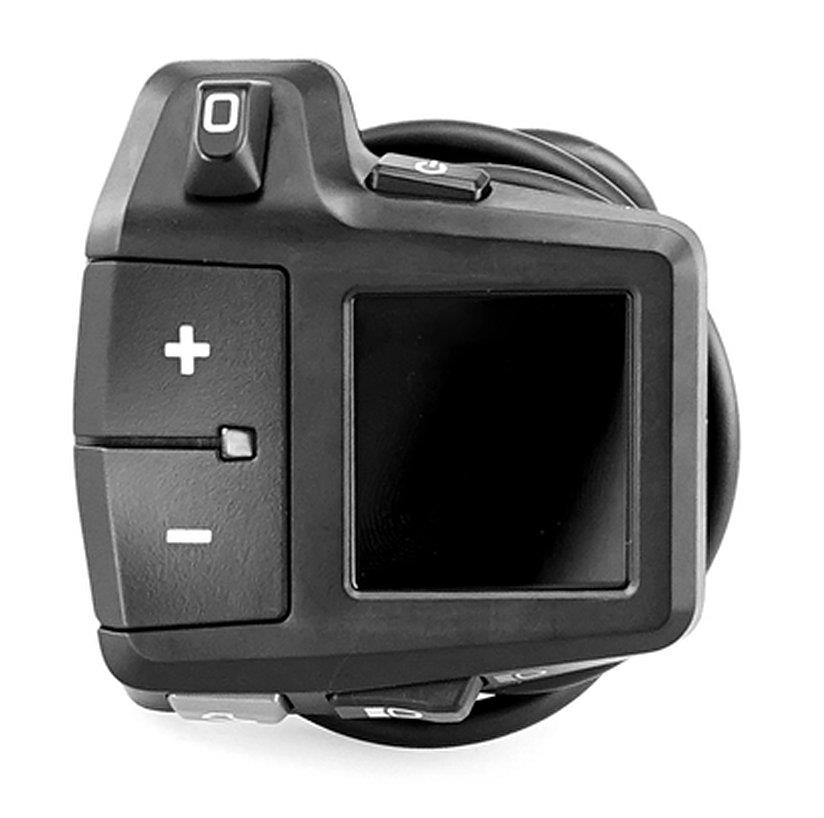 Biketec Bedieneinheit / Display Remote LCD FIT 2.0 mit Spacer / 800mm Kabel RD2.2