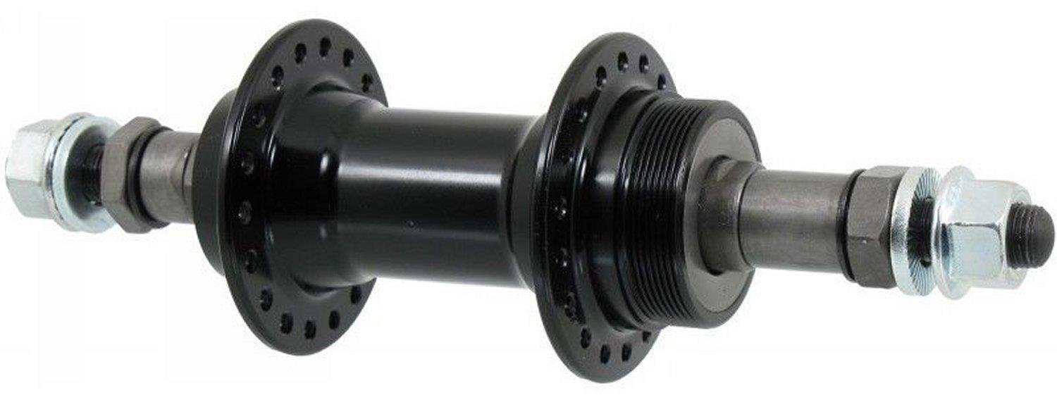 Formula HR-Nabe FM-31 7-fach Schraubkranz mit Achsmuttern schwarz 36 Loch Formula HR-Nabe FM-31 7-fach Schraubkranz mit Achsmuttern schwarz 36 Loch