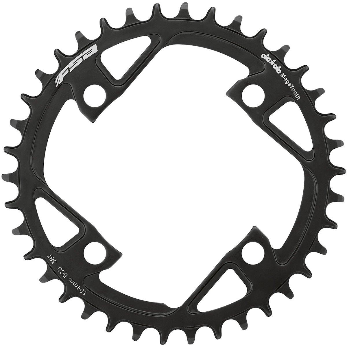 FSA Kettenblatt 104mm ø 38 Zähne Megatooth Stahl für Bosch / Brose E-Bikes mit 1 Kettenblatt WB488 FSA Kettenblatt 104mm ø 38 Zähne Megatooth Stahl für Bosch / Brose E-Bikes mit 1 Kettenblatt WB488