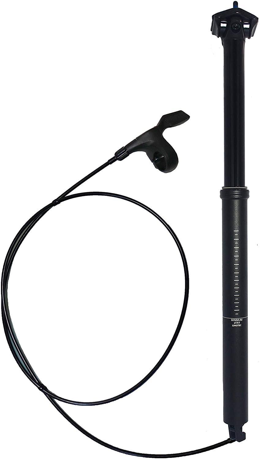 Limotec Sattelstütze Jovial Dropperpost Alpha-1 Ø 34,9mm / 100mm Absenkung / 343mm Gesamtlänge