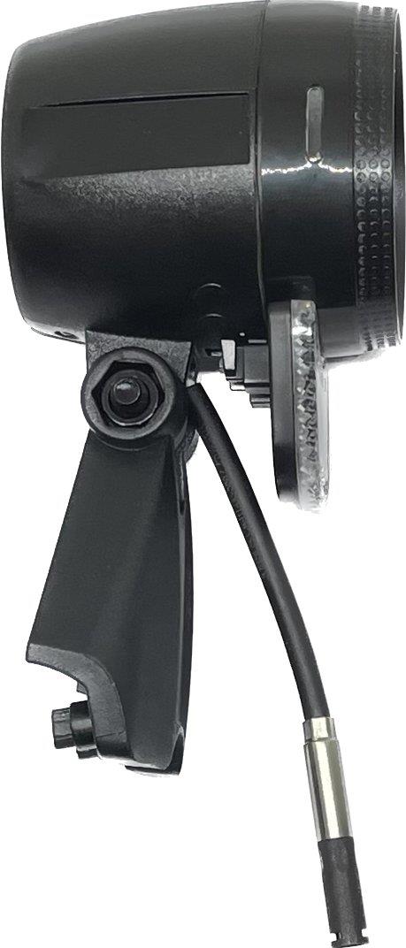 Fuxon Lampe LED FS-50-EB E-Bike 6-12 Volt 50 Lux schwarz mit Hipo-Stecker für Brose-Antriebe