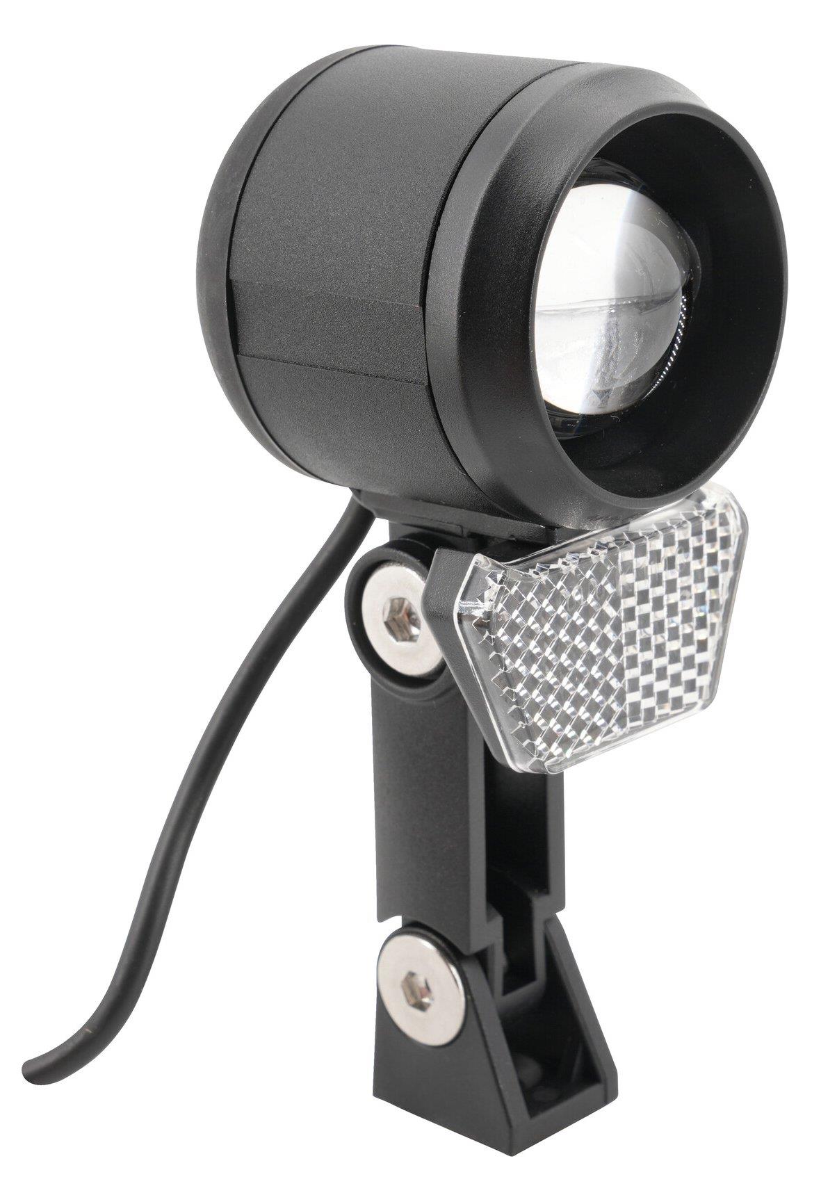 Fuxon Lampe LED FL-20-EB E-Bike 6-12 Volt 70 Lux schwarz