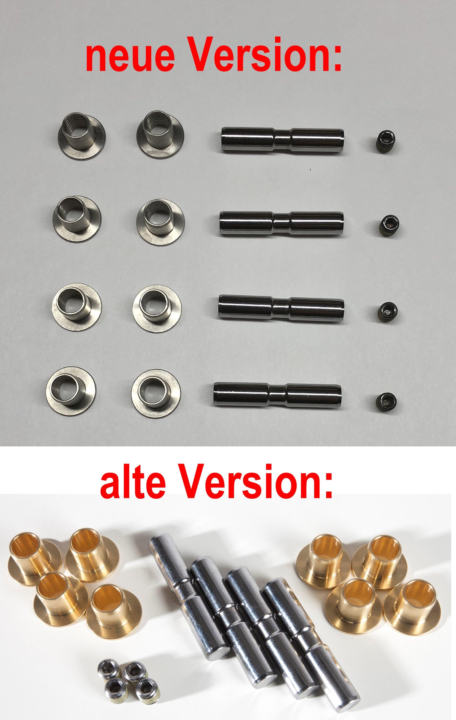 Suntour Sattelstütze gefedert NCX SP12-Ersatzbuchsen / Stifte Set - neue Version !