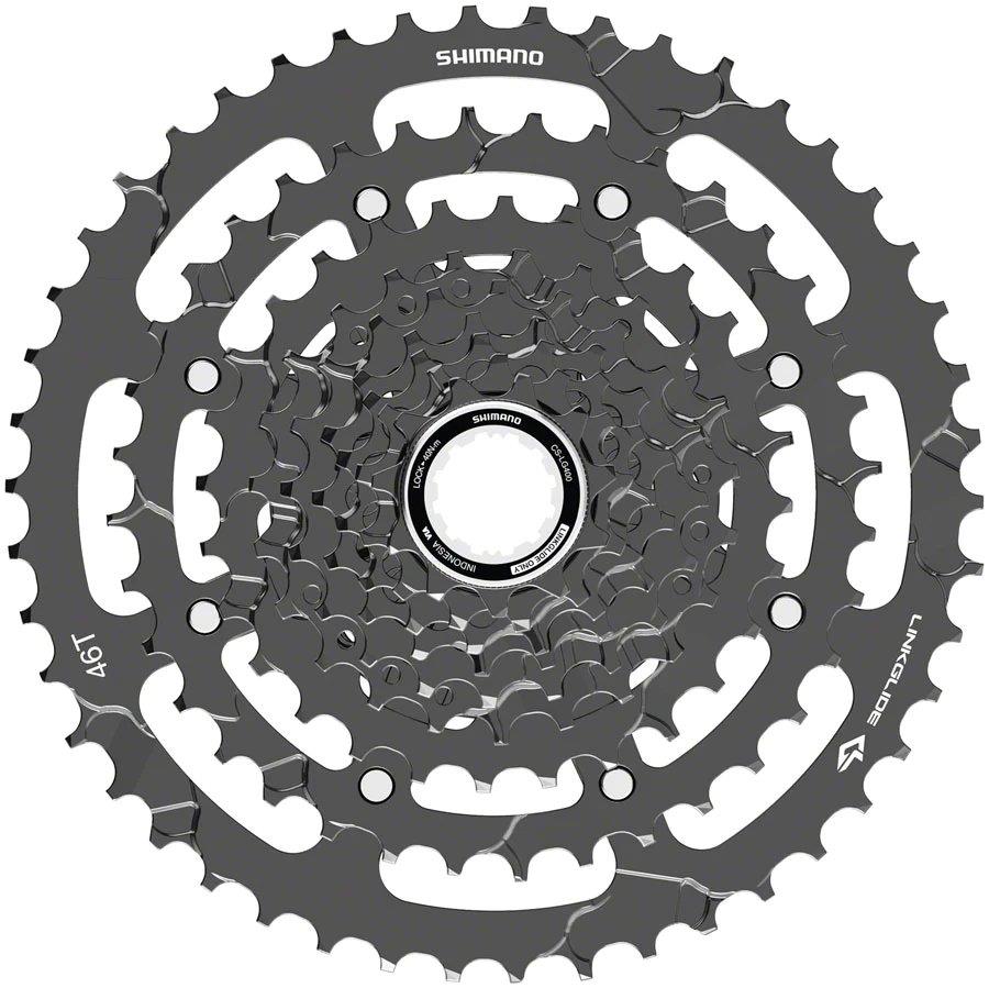 Shimano Kassette CS-LG400 9-fach Linkglide Shimano Kassette CS-LG400 9-fach Linkglide