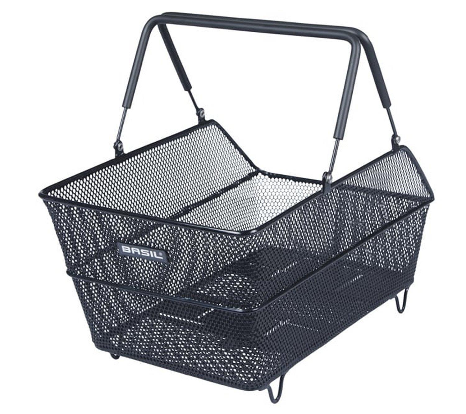 Basil Korb Cento Multi längs engmaschig für Schultaschen schwarz ohne Adapter