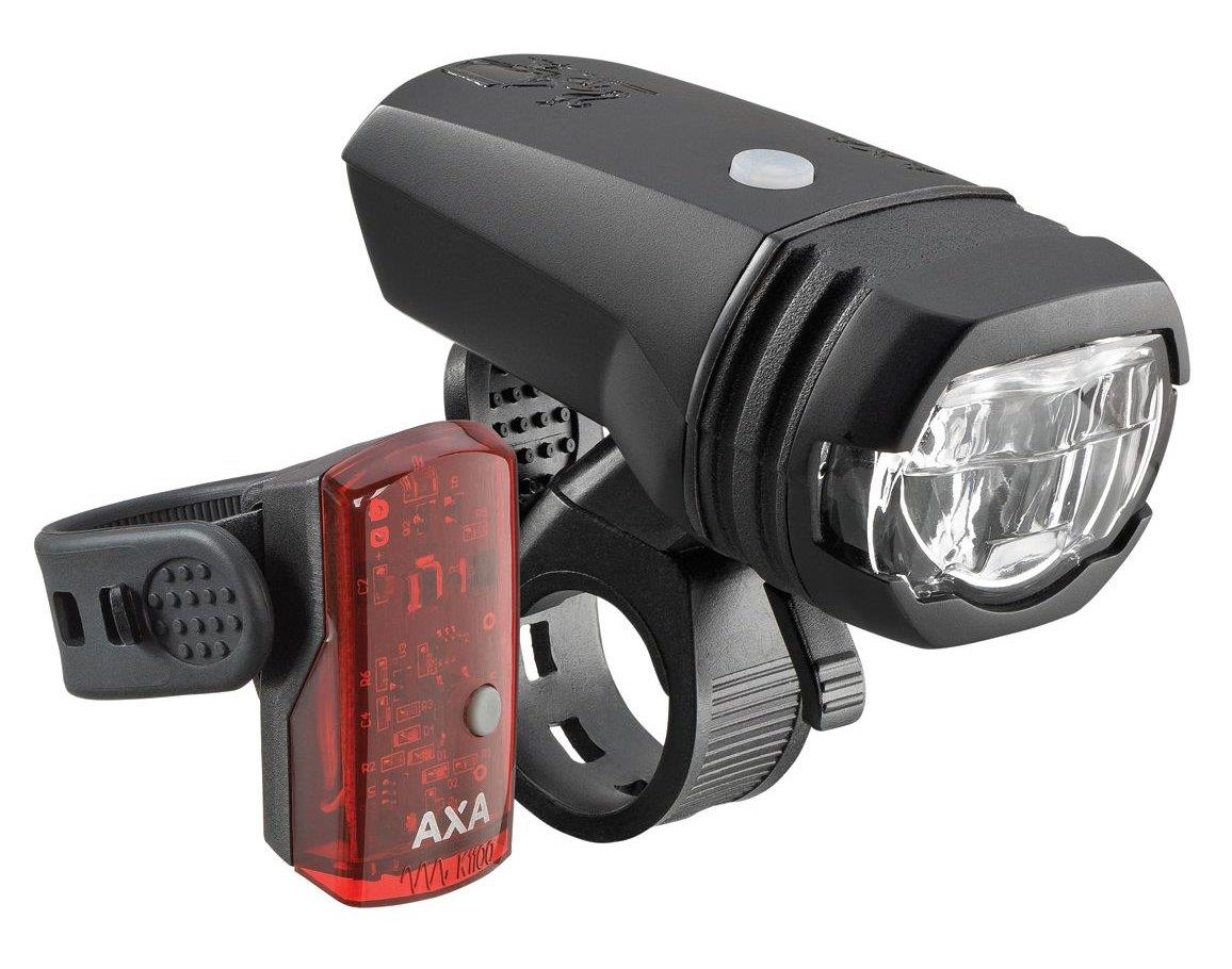 AXA Batterieleuchten Greenline-50 Front- und Rücklicht aufladbar über USB AXA Batterieleuchten Greenline-50 Front- und Rücklicht aufladbar über USB