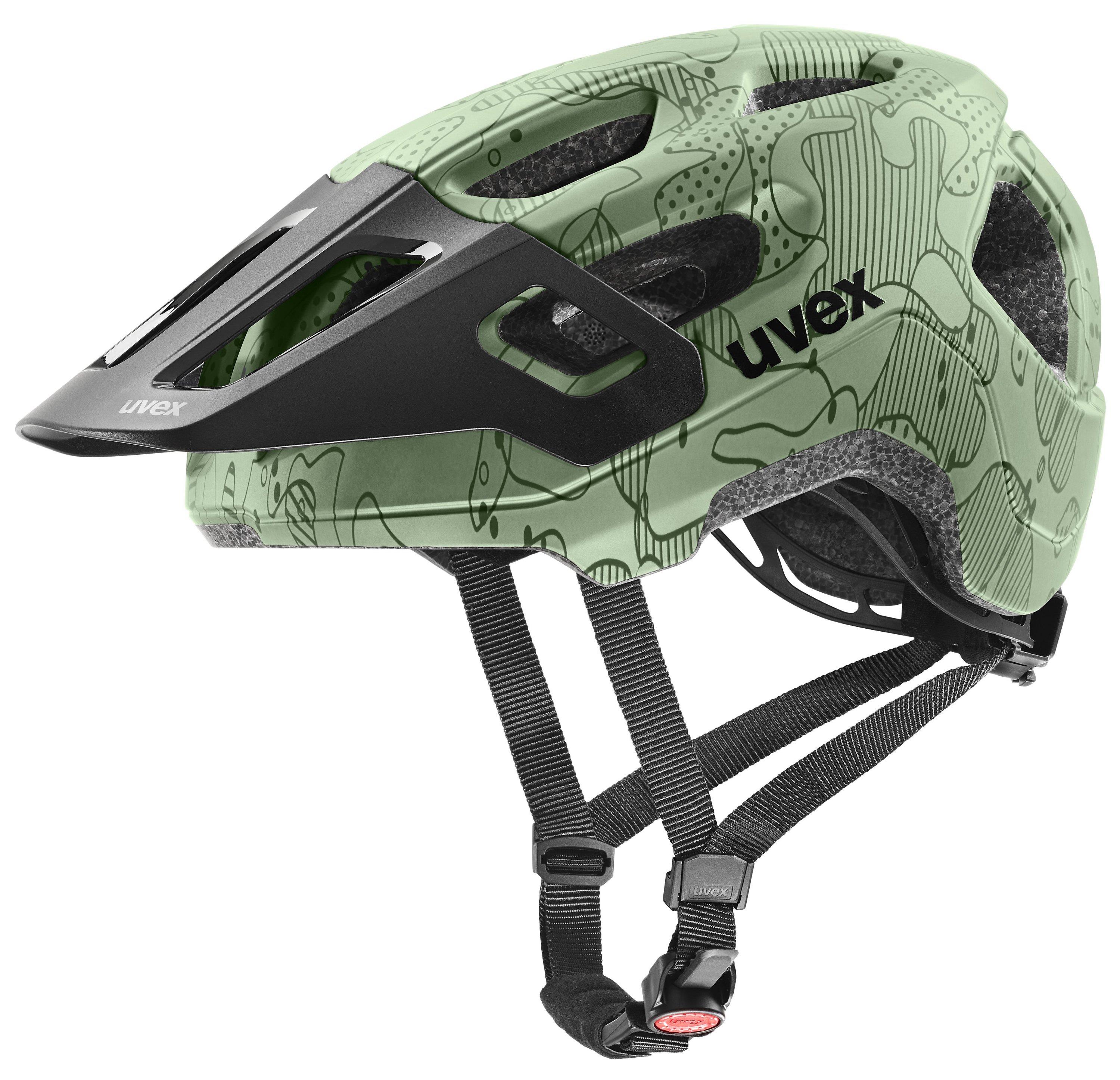 UVEX Helm React jr. 52-56cm moss green altimate matt UVEX Helm React jr. 52-56cm moss green altimate matt