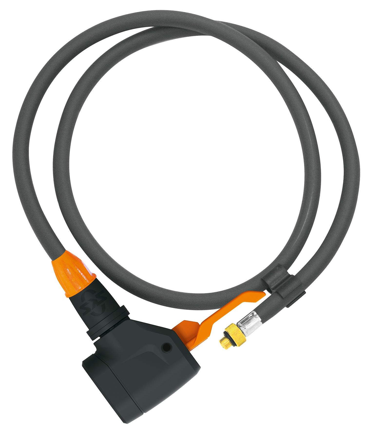 SKS Aero Rennkompressor-Schlauch mit MV-Easy Ventilkopf