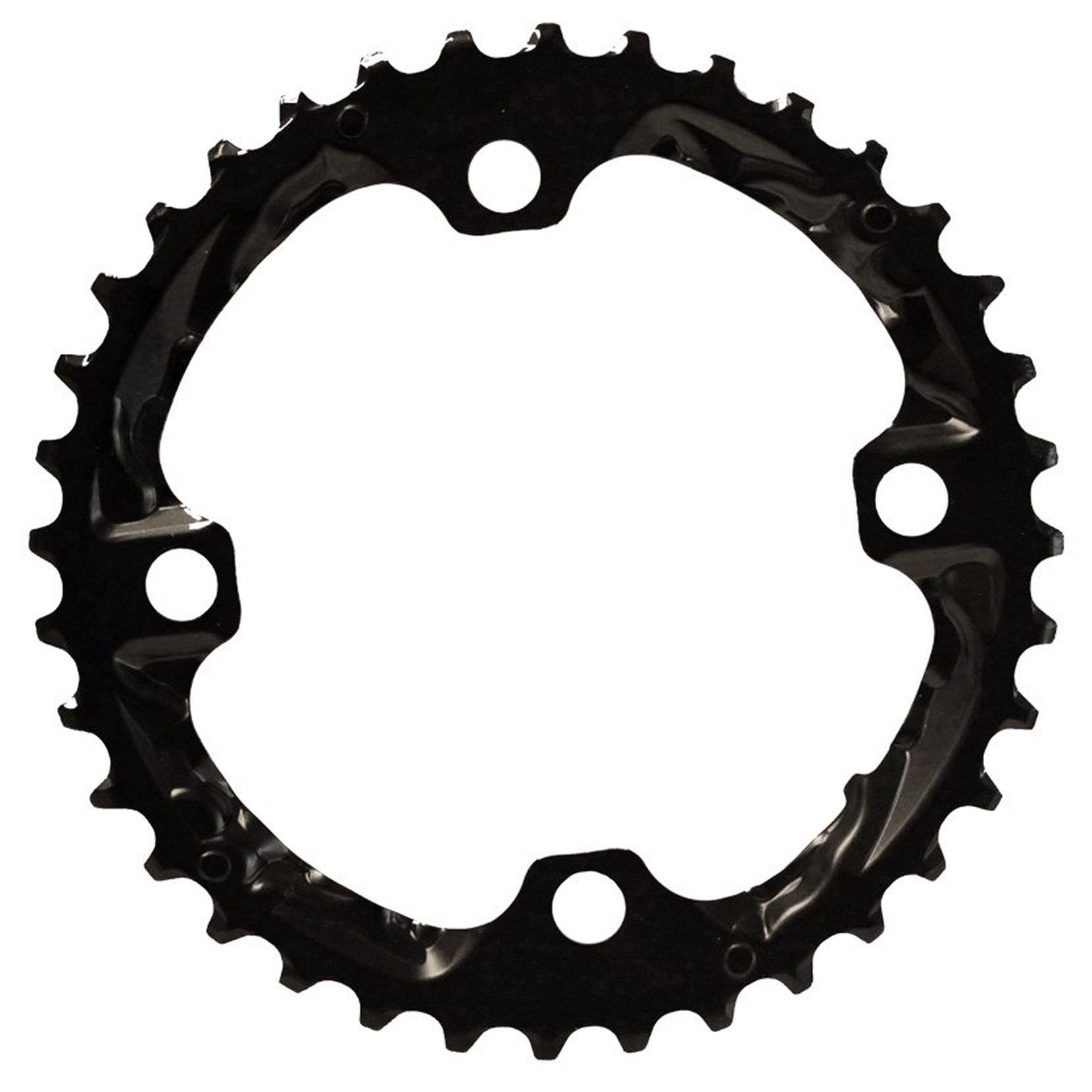 Shimano Kettenblatt Deore ab 2014 4-Arm 10-fach 36 Zähne AL-Type schwarz Y-1NL98020