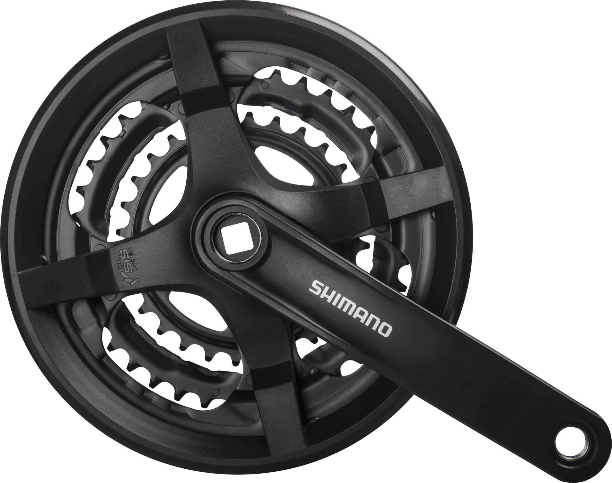 Shimano Kurbelsatz Tourney TY-301 28-38-48 Zähne FC-TY301 6/7/8-fach