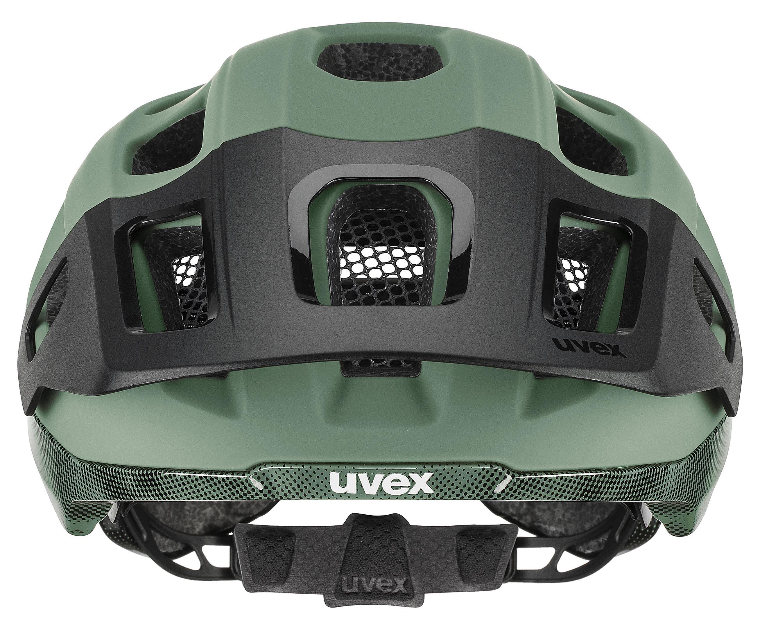 UVEX Helm React-Mips moss-green / black matt 59-61cm