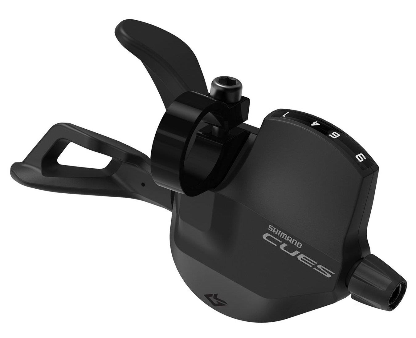 Shimano Schalthebel Cues U4000 SL-U4010 rechts 9-fach mit Anzeige Rapidfire-Plus 2-Way-Release