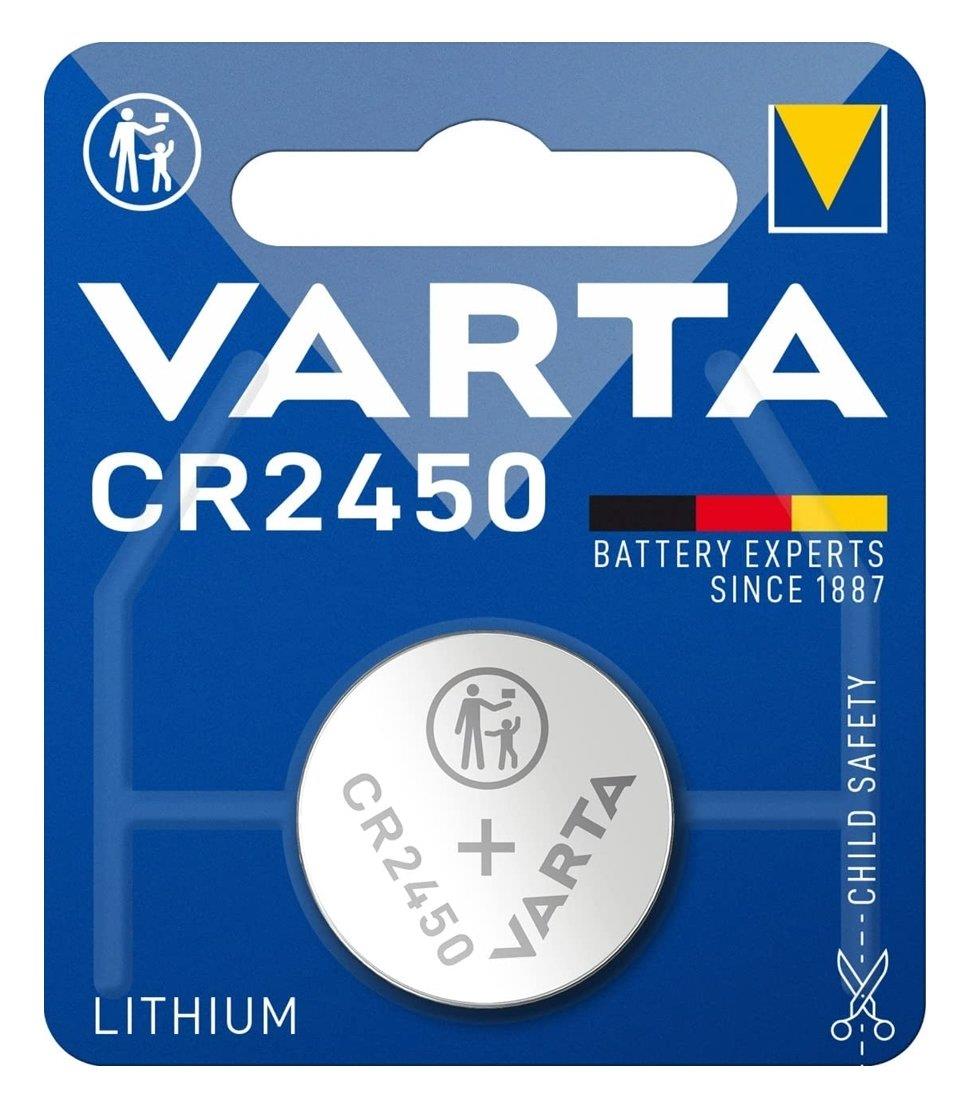 Varta Batterie CR2450 (für ROX, BC-2209 und BC 1909)
