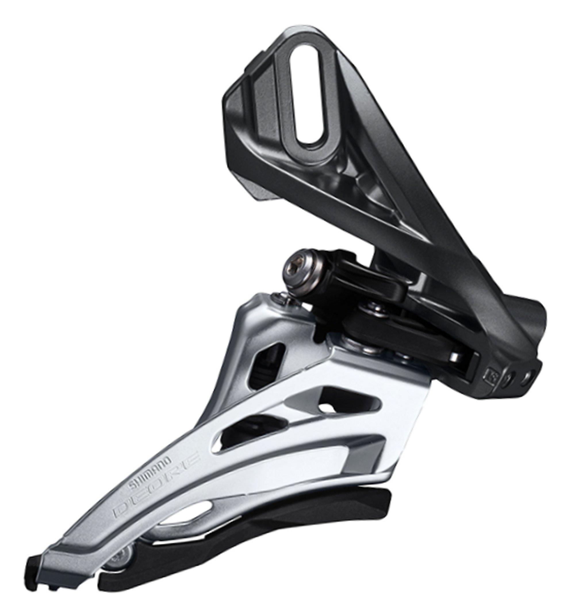 Shimano Umwerfer Deore FD-M6020-D ab 2018 10x2-fach Sideswing Direct-Mount High Frontpull 66-69° schwarz *** Shimano Umwerfer Deore FD-M6020-D ab 2018 10x2-fach Sideswing Direct-Mount High Frontpull 66-69° schwarz ***