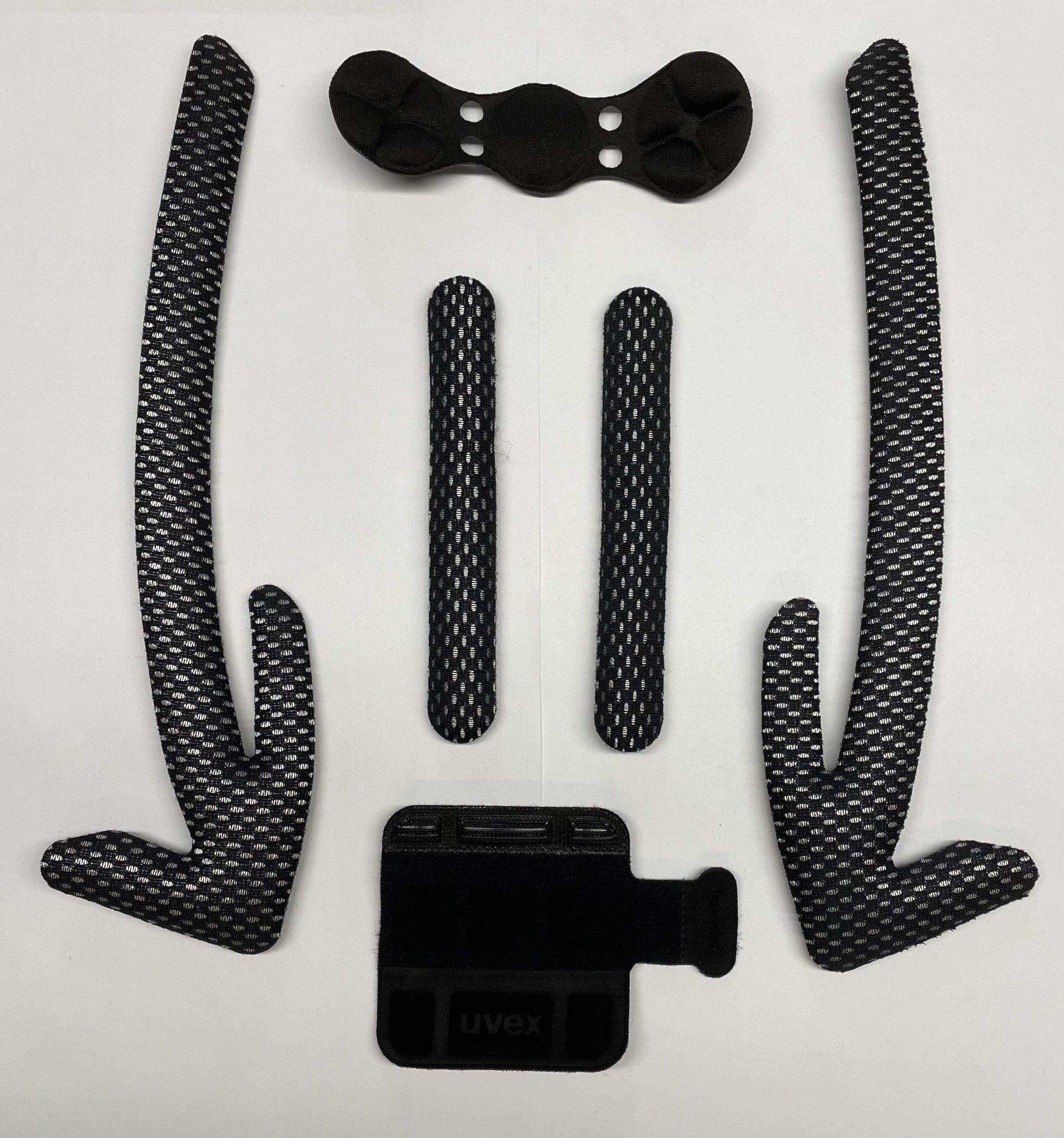 UVEX Polsterset Oversize X-Fit pad set + chin pad (Kinnpolster)