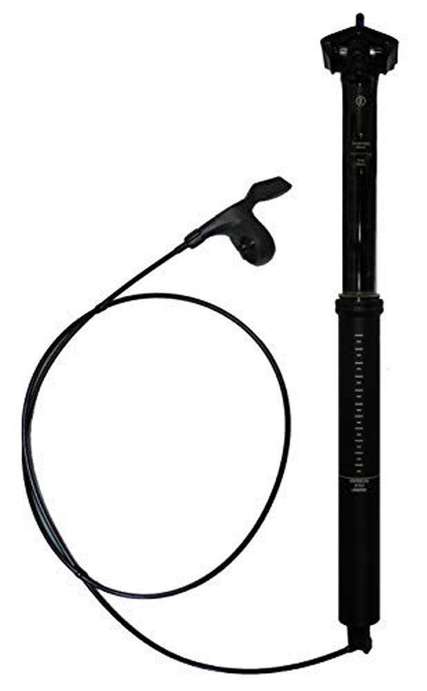 Limotec Sattelstütze Jovial Dropperpost mit Federung Alpha-6 mit 40mm Federweg Ø 30,9mm /  80mm Abs.